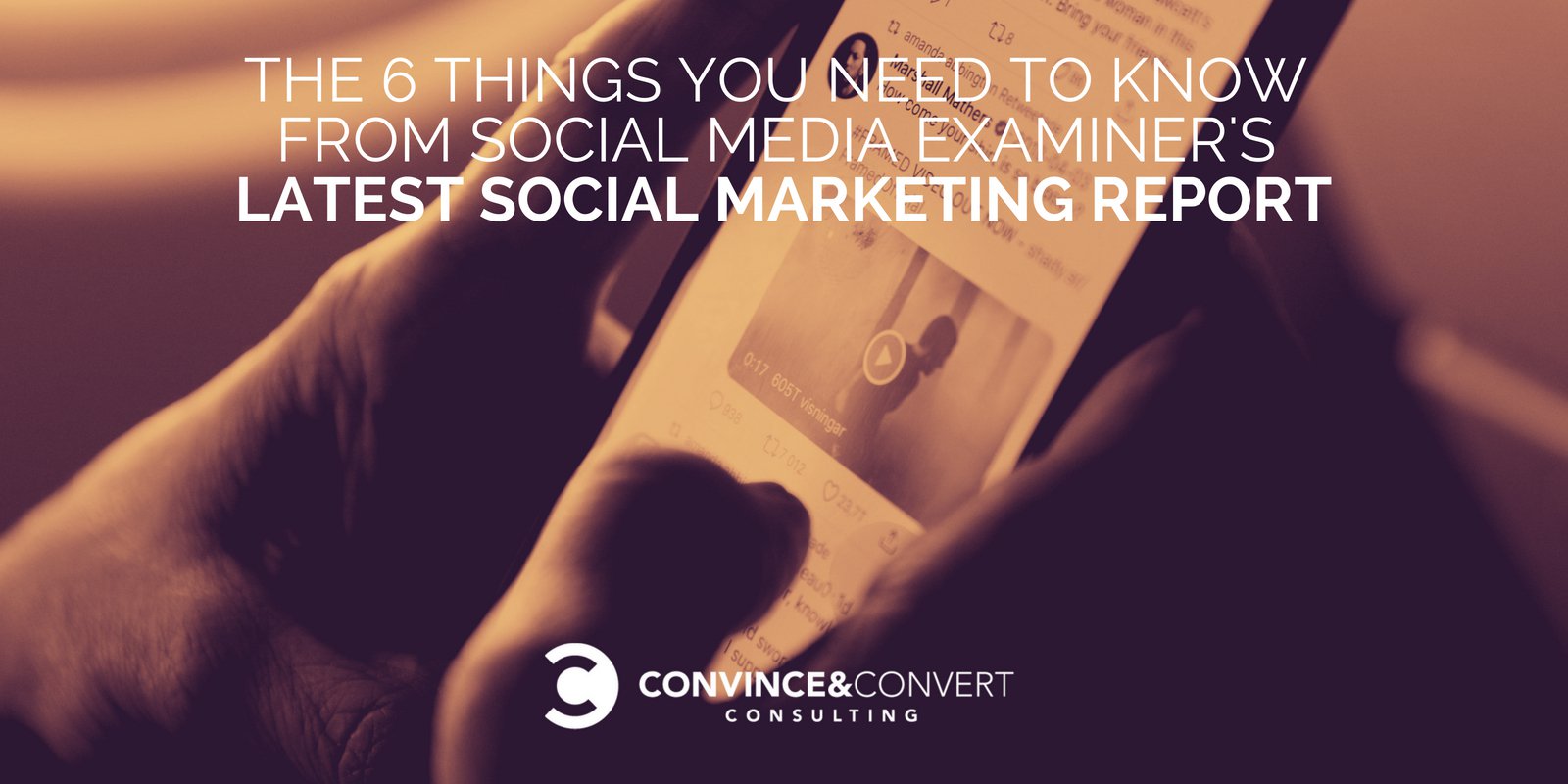 The 6 Things You Need to Know from Social Media Examiner’s Latest Social Marketing Report