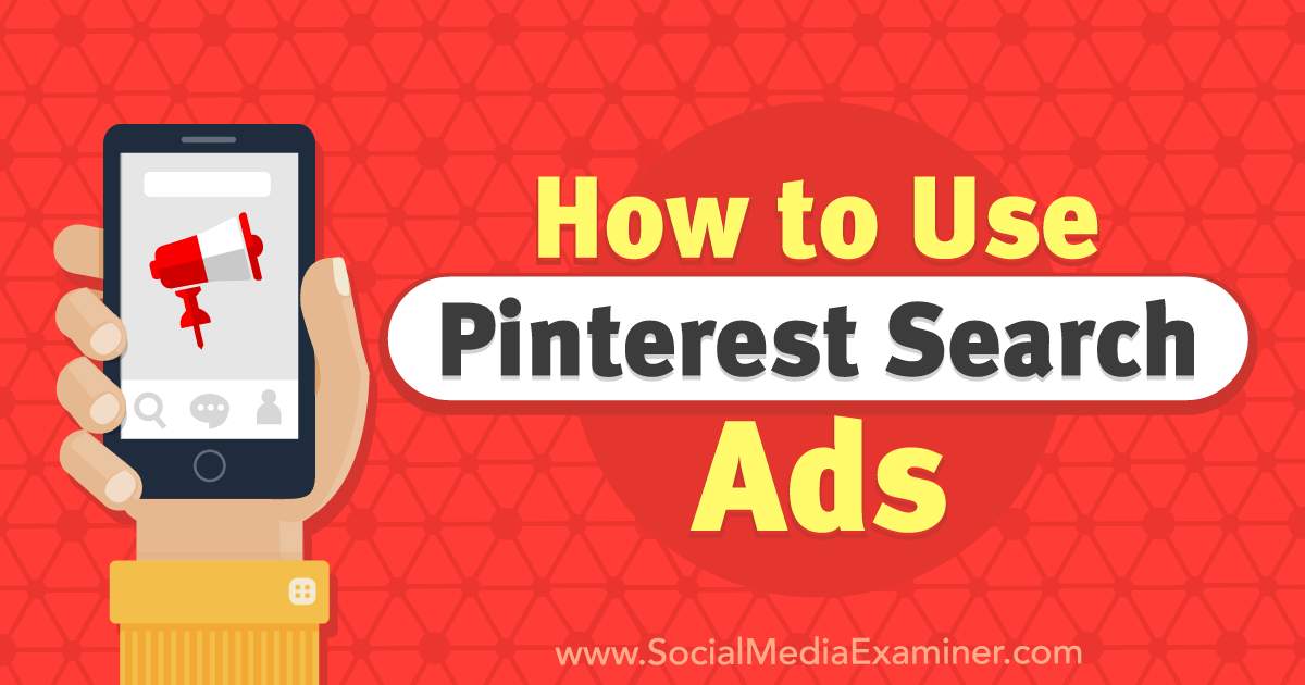 How to Use Pinterest Search Ads