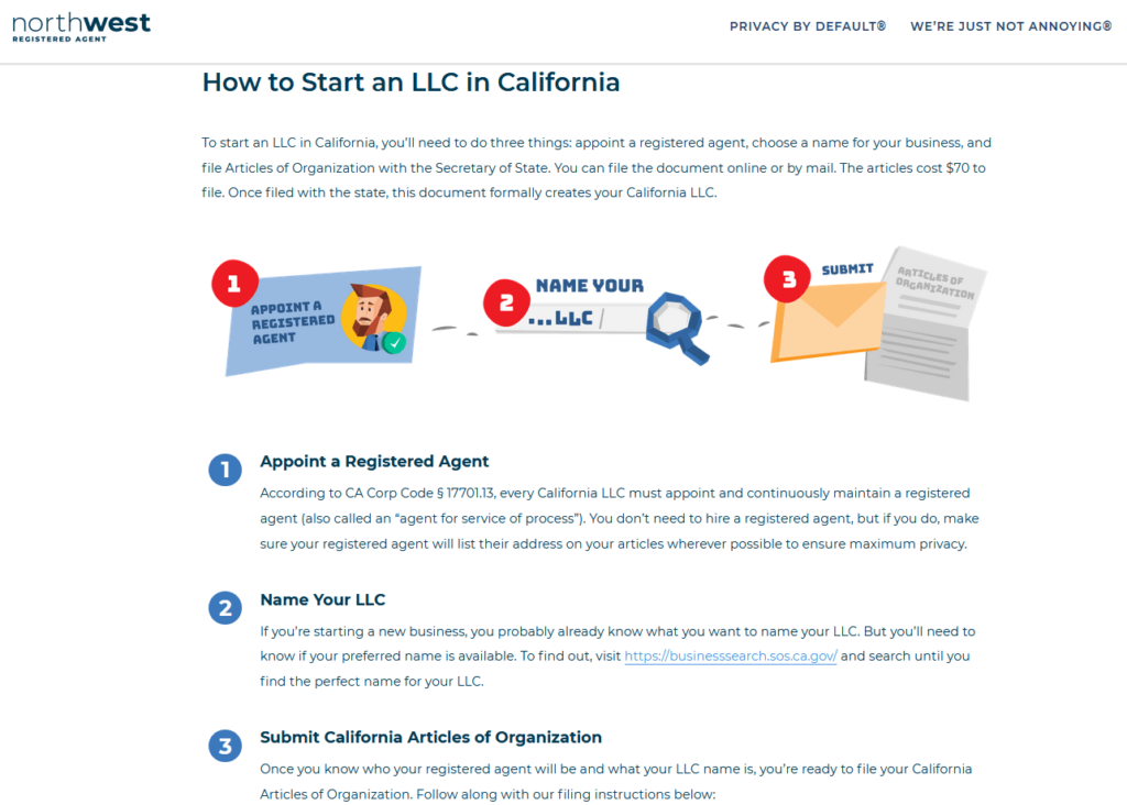 Northwest Registered Agent Review