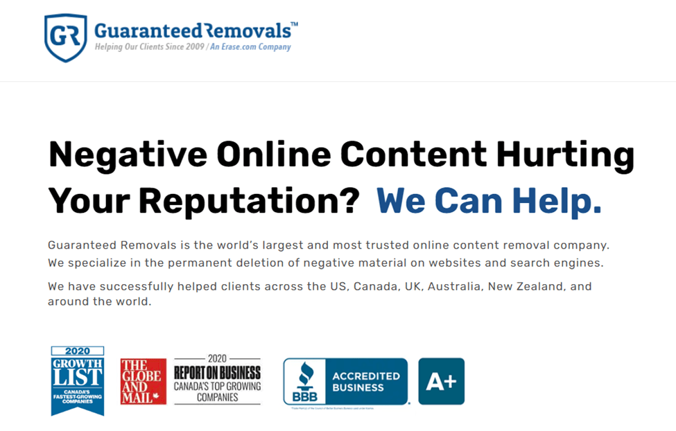 Guaranteed Removals Review